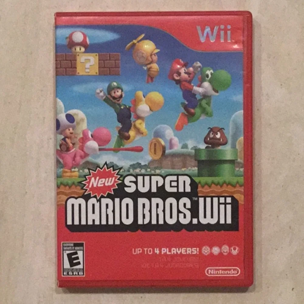 New Super Mario Bros. Nintendo Wii Game Complete In Box CIB - Picture 1 of 9